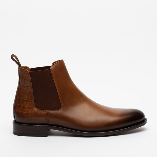 taft The Hiro Chelsea Boot in Honey