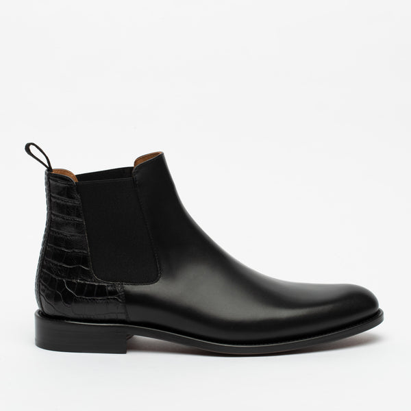 taft The Hiro Chelsea Boot in Midnight
