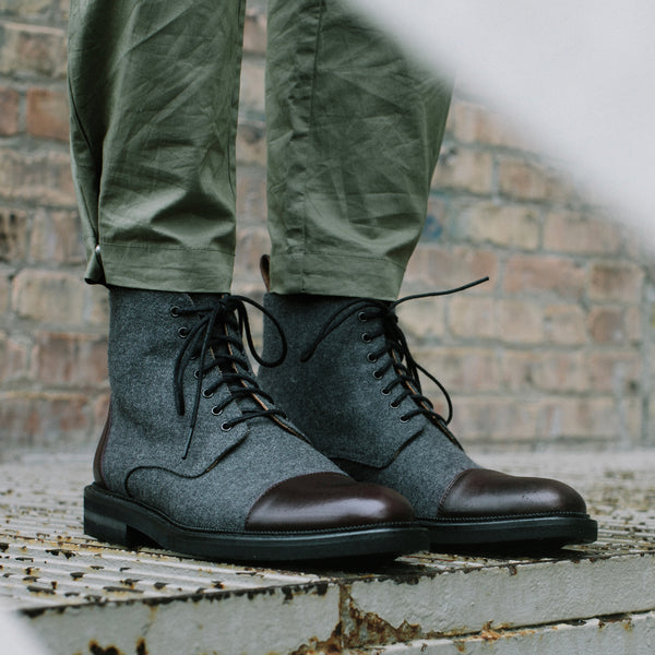 Taft The Jack In Grey/Oxblood