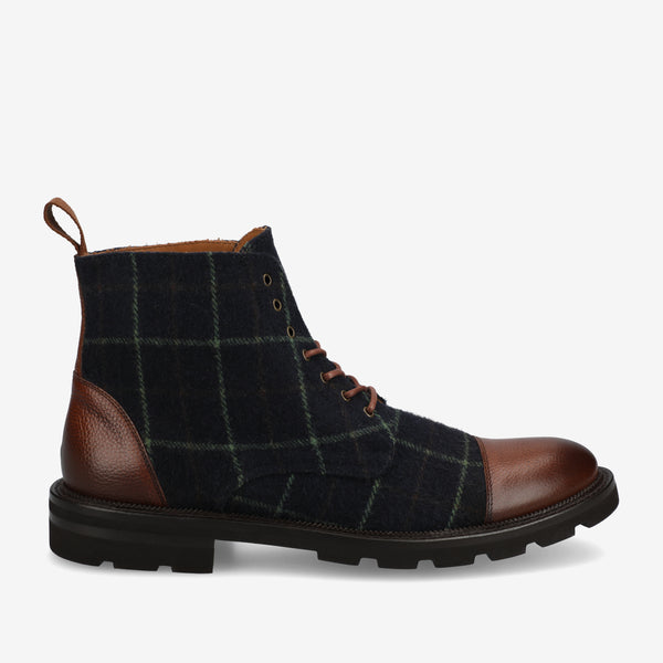 taft The Jack in Navy Tweed
