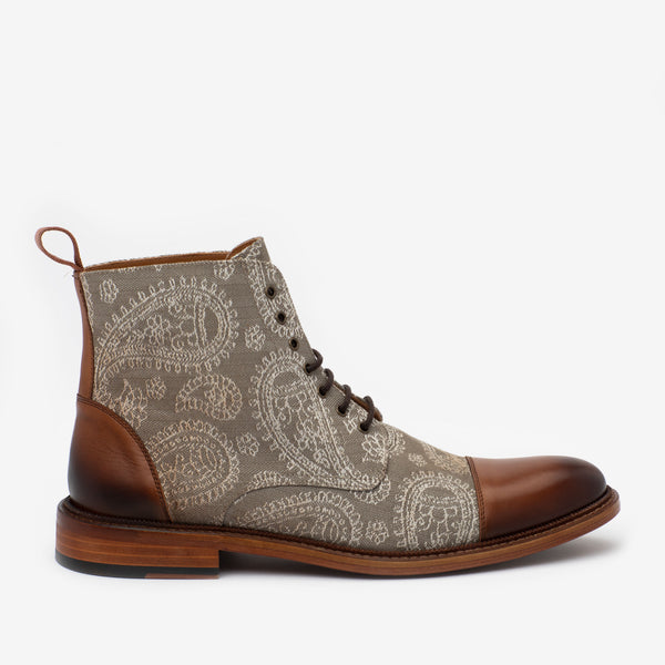 taft The Jack in Taupe Paisley