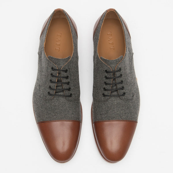 Taft The Jack Shoe In Grey/Brown