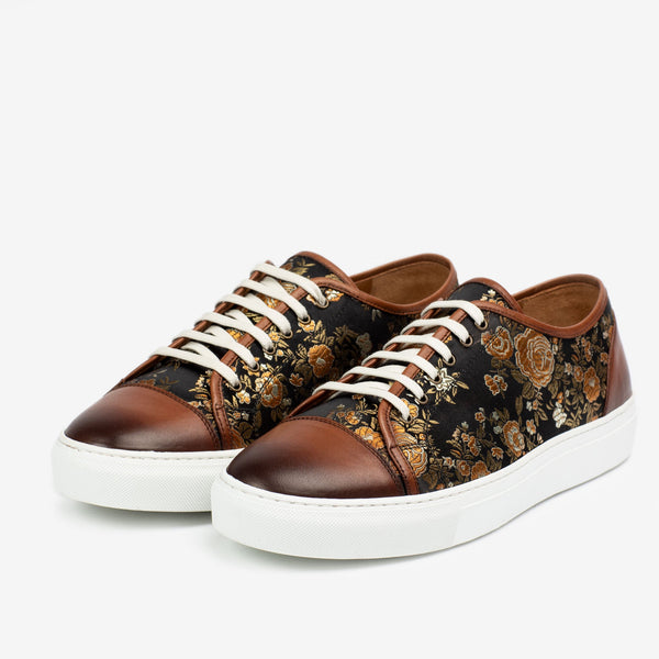 Taft The Jack Sneaker In Eden Cognac