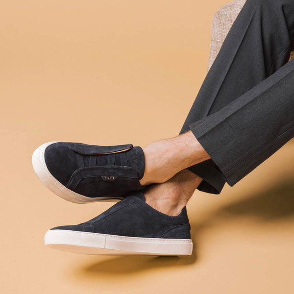 Taft The James Sneaker In Navy