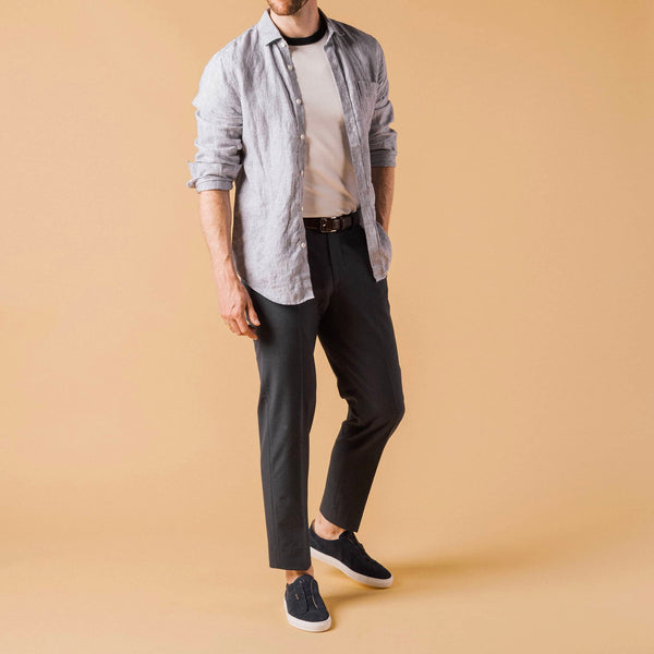 Taft The James Sneaker In Navy