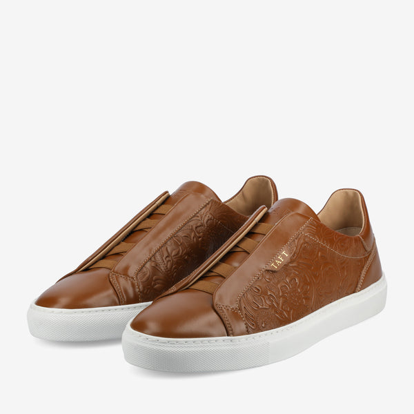Taft The James Sneaker In Tan