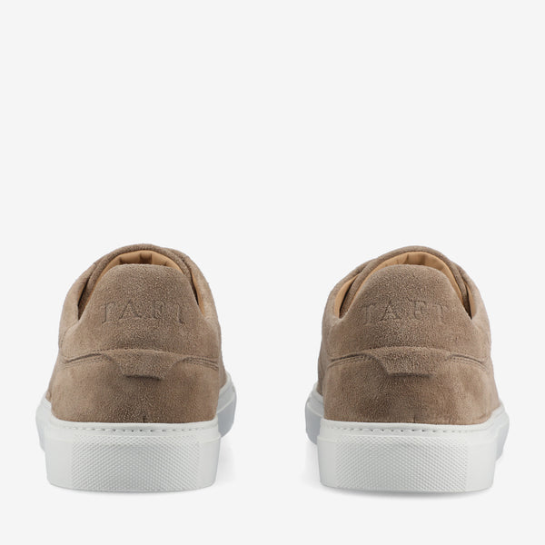 Taft The James Sneaker In Tan Suede