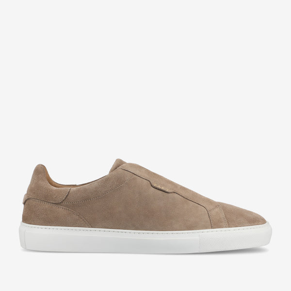 taft The James Sneaker in Tan Suede