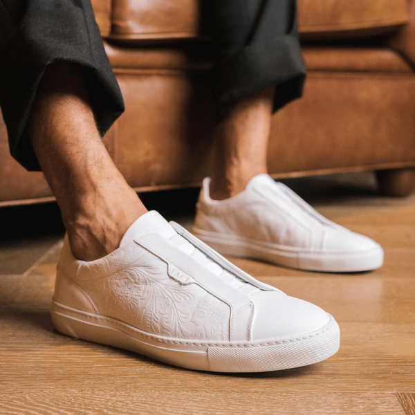Taft The James Sneaker In White