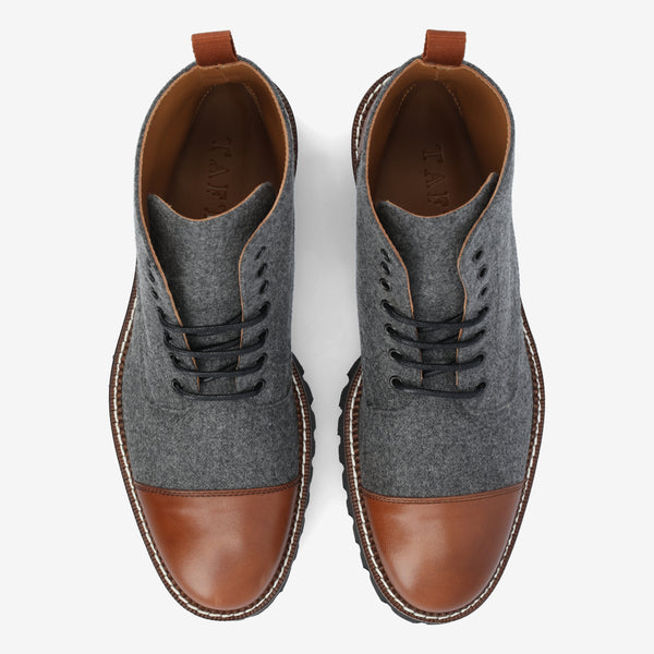 Taft The Jill Boot In Grey/Brown