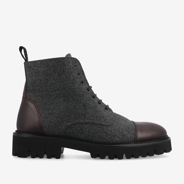 taft The Jill Boot in Grey/Oxblood