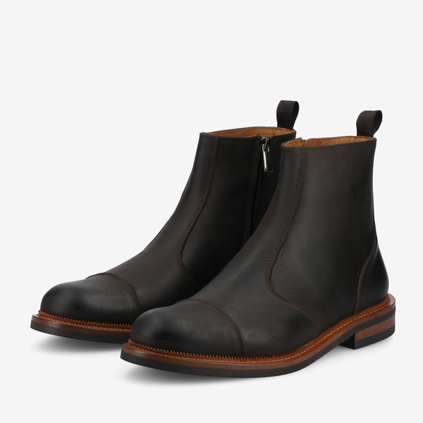 Taft The Lewis Boot In Dark Brown