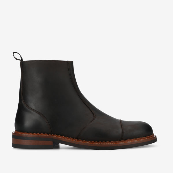 taft The Lewis Boot in Dark Brown