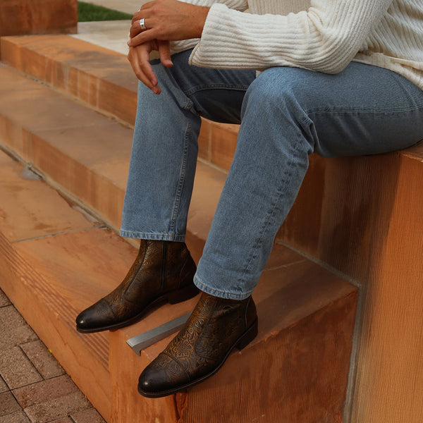 Taft The Lewis Boot In Oro Viejo
