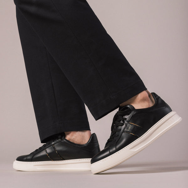 Taft The Logan Sneaker In Black