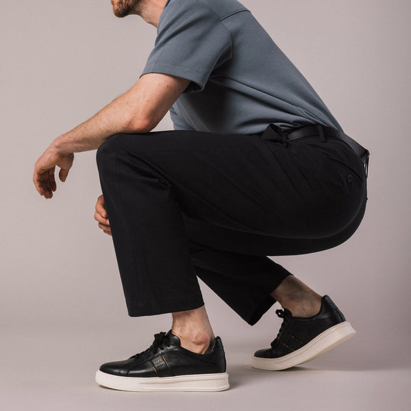 Taft The Logan Sneaker In Black