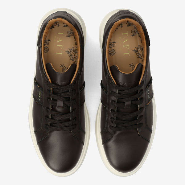 Taft The Logan Sneaker In Chocolate