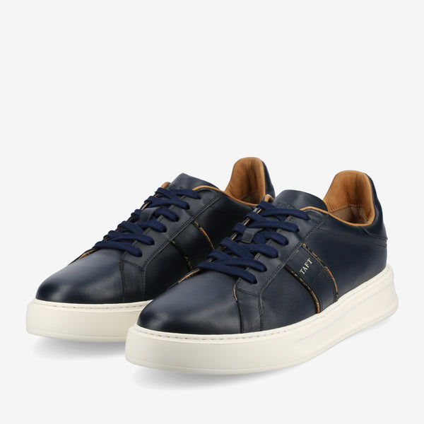 Taft The Logan Sneaker In Navy