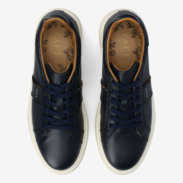 Taft The Logan Sneaker In Navy