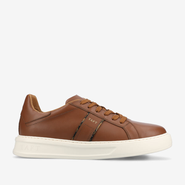 taft The Logan Sneaker in Tan