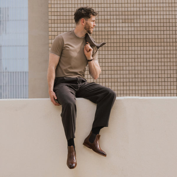 Taft The Murphy Chelsea Boot In Brown