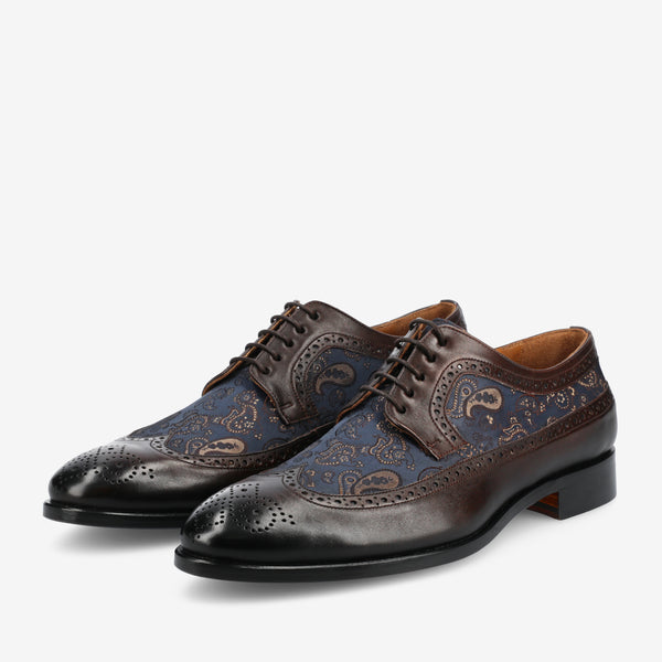 Taft The Preston Shoe In Brown Paisley