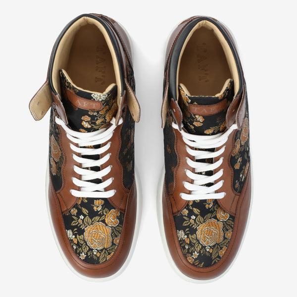 Taft The Rapido High-top Sneaker In Eden Cognac
