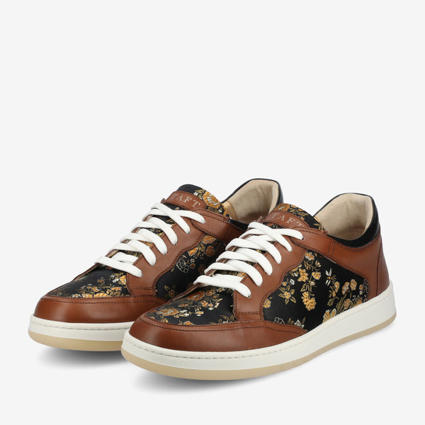 Taft The Rapido Low Sneaker In Eden Cognac