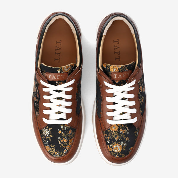 Taft The Rapido Low Sneaker In Eden Cognac