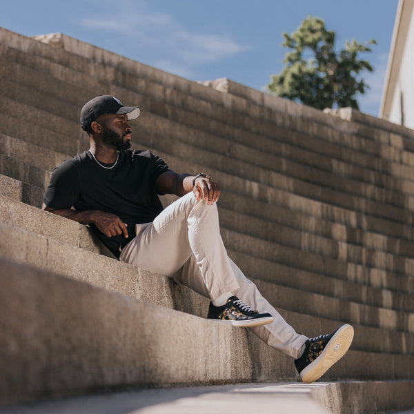 Taft The Rapido Low Sneaker In Eden Noir