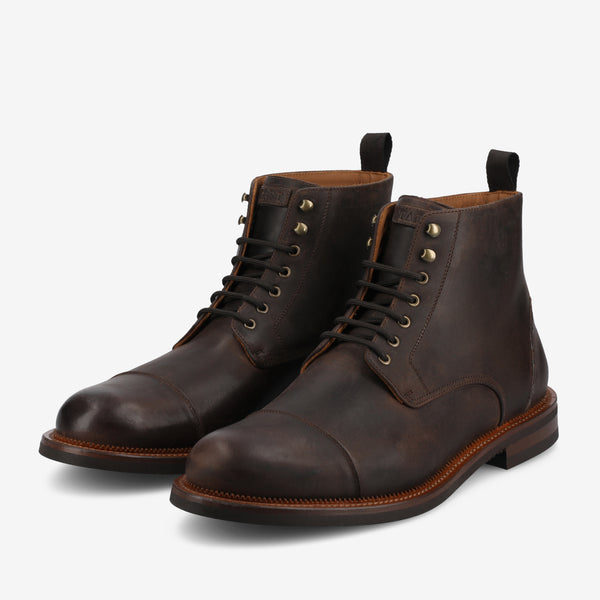Taft The Rome Boot In Dark Brown