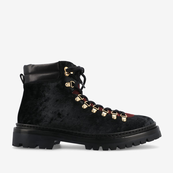 taft The Viking Boot in Black Velour