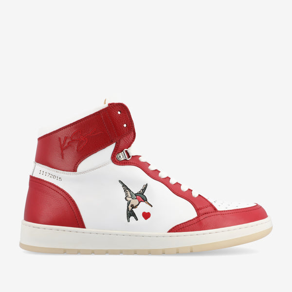 taft The Rapido High-top Sneaker in Red Hummingbird