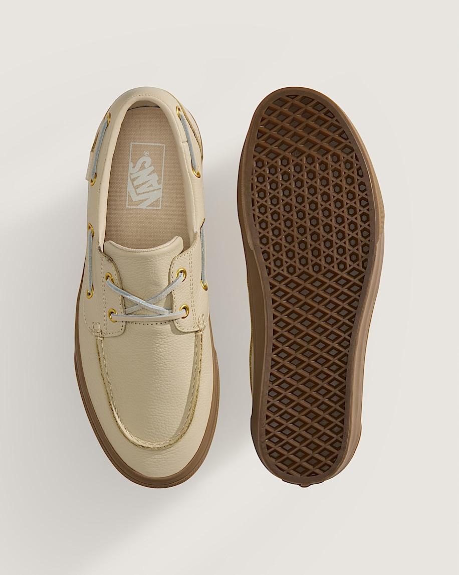 Taka Hayashi For Vault By Vans 2-Eyelet Boat Shoe Tan Brown