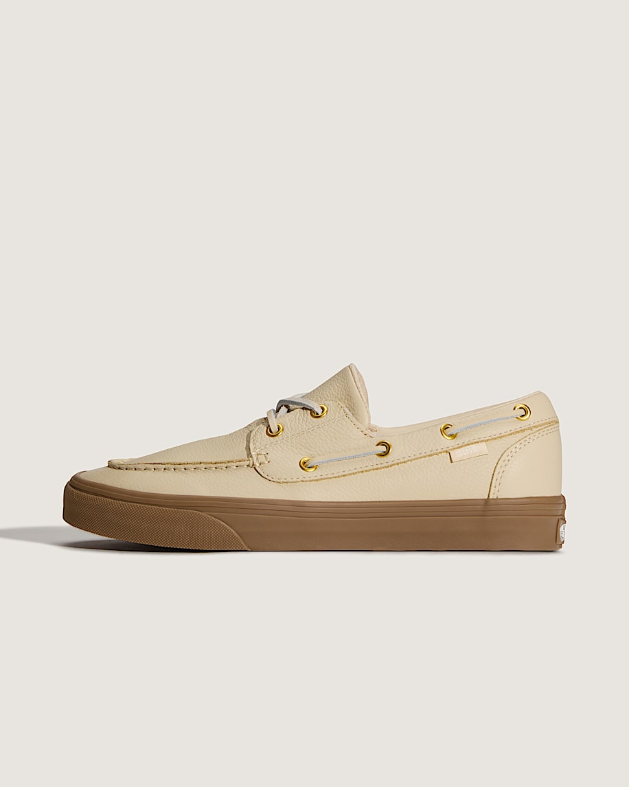taka hayashi for vault by vans 2-Eyelet Boat Shoe Tan Brown