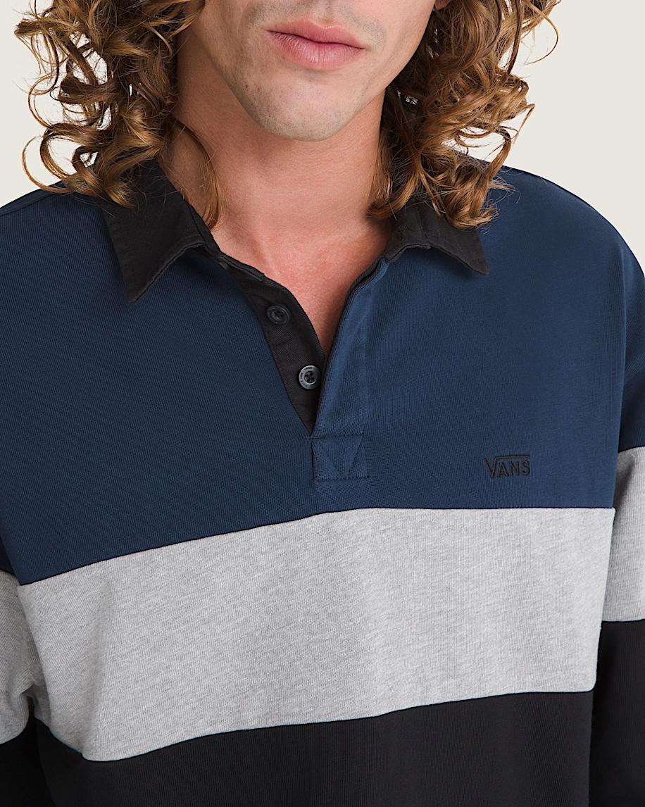 Taka Hayashi For Vault By Vans Andy Rugby Long Sleeve Shirt Black