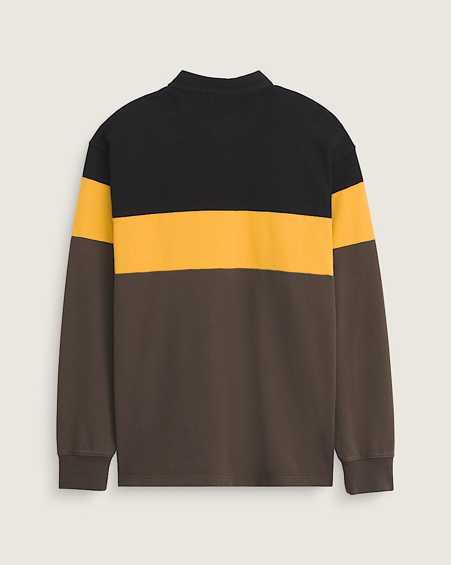 Taka Hayashi For Vault By Vans Andy Rugby Long Sleeve Shirt Coal Brown