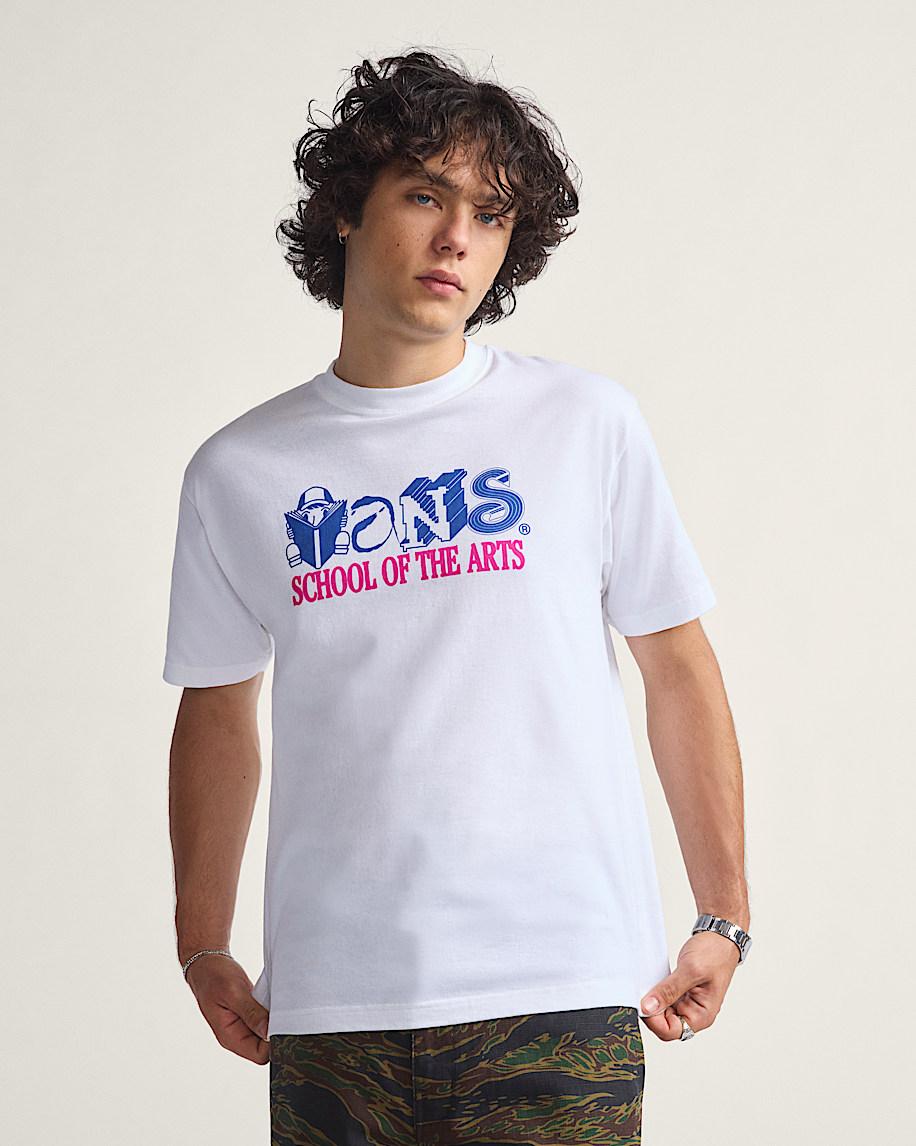 Taka Hayashi For Vault By Vans Art Skool T-Shirt White