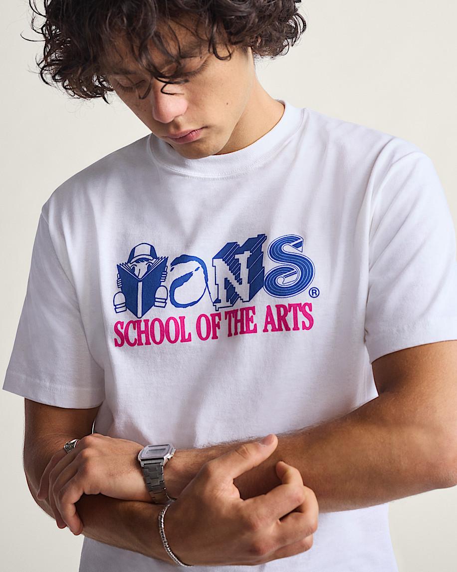 Taka Hayashi For Vault By Vans Art Skool T-Shirt White