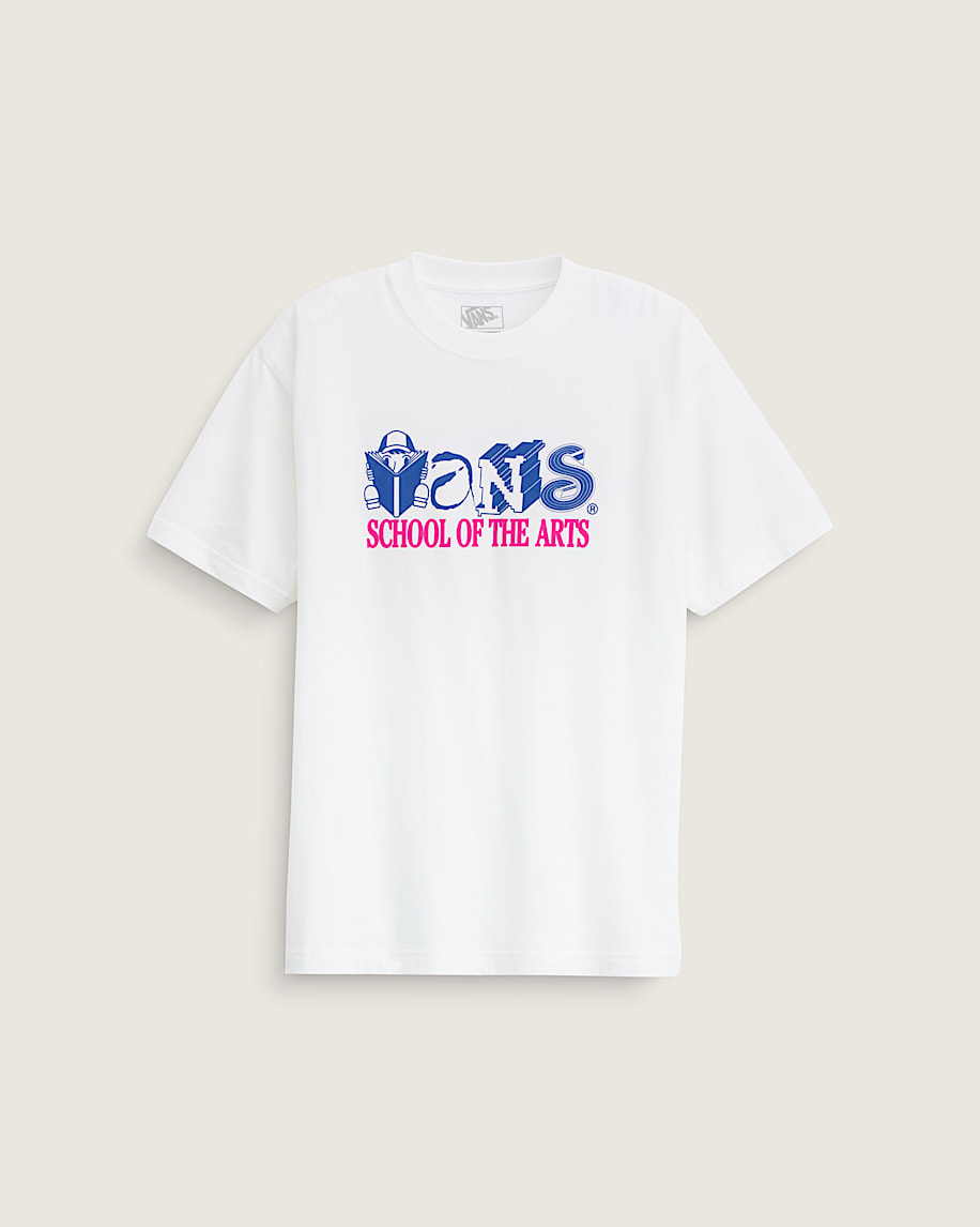 taka hayashi for vault by vans Art Skool T-Shirt White