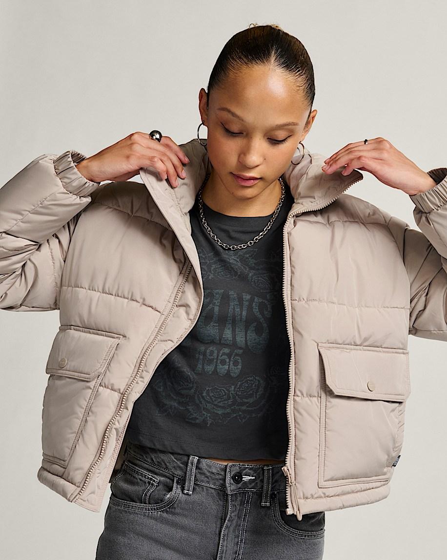 Taka Hayashi For Vault By Vans Aubrey Primaloft Puffer Jacket Mushroom Brown