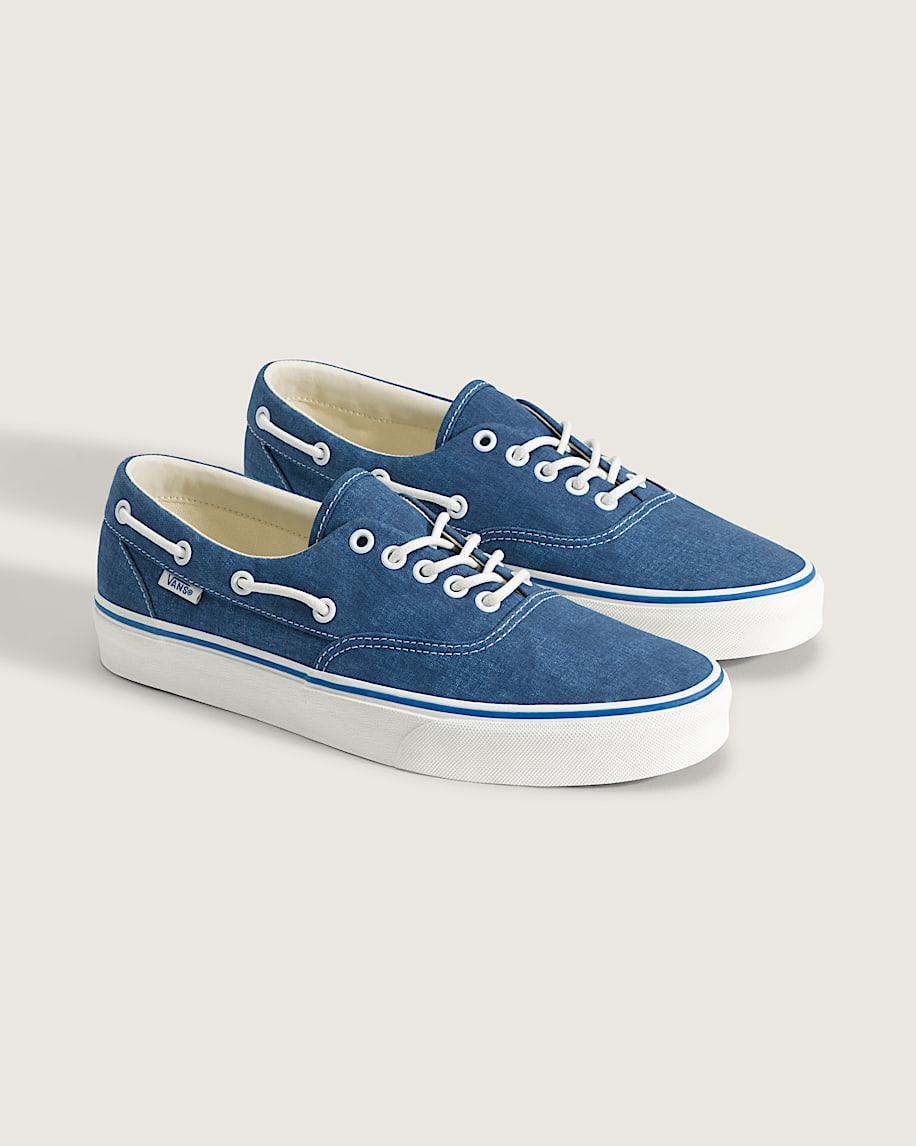 Vans Authentic Boat Shoe Navy Blue Marshmallow White