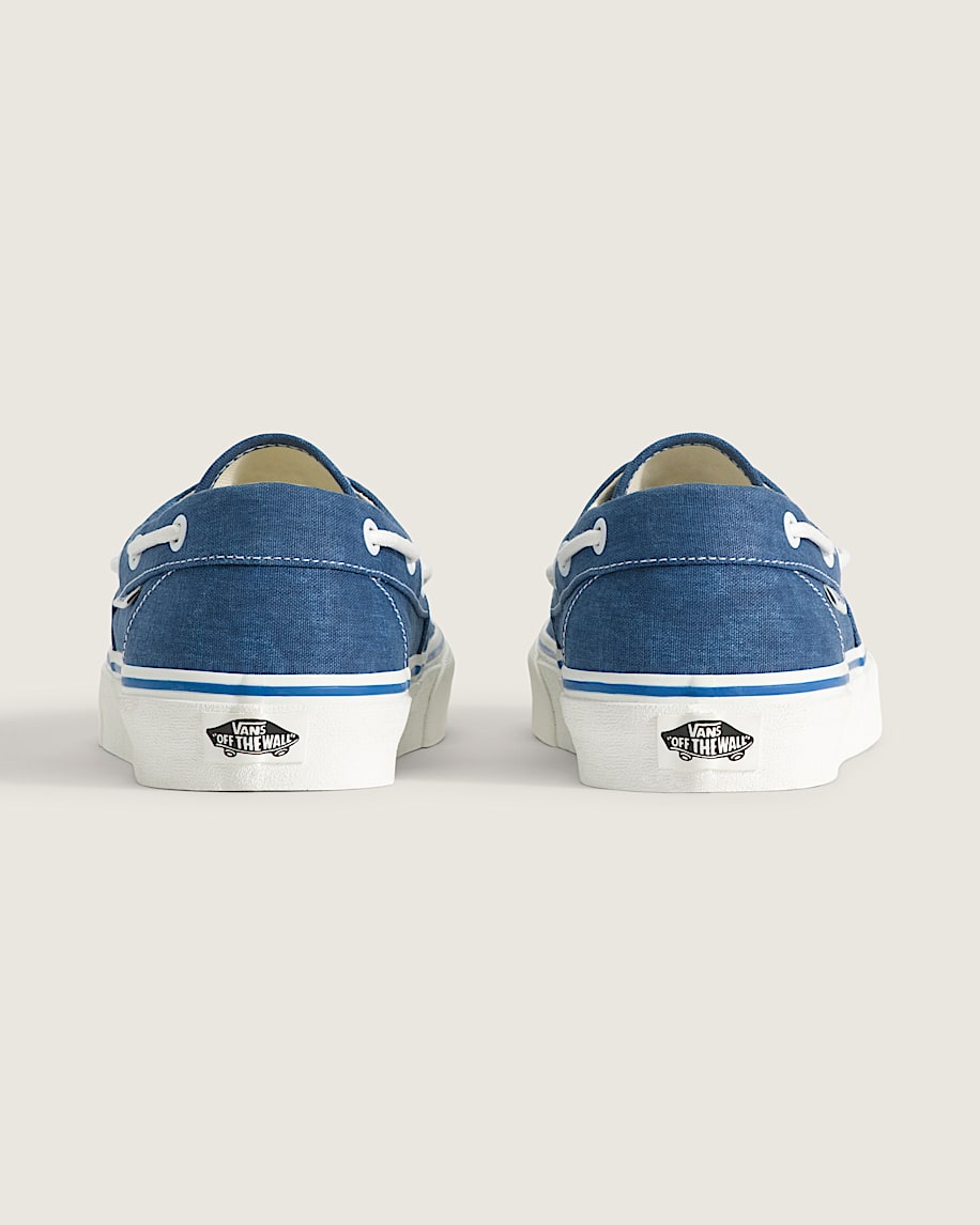 Vans Authentic Boat Shoe Navy Blue Marshmallow White