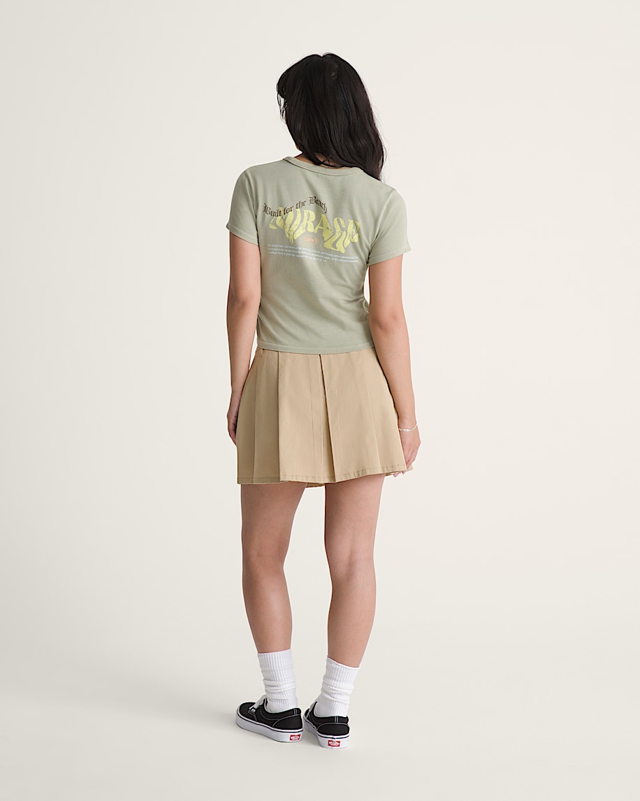 Taka Hayashi For Vault By Vans Authentic Chino Mini Skirt Incense Brown