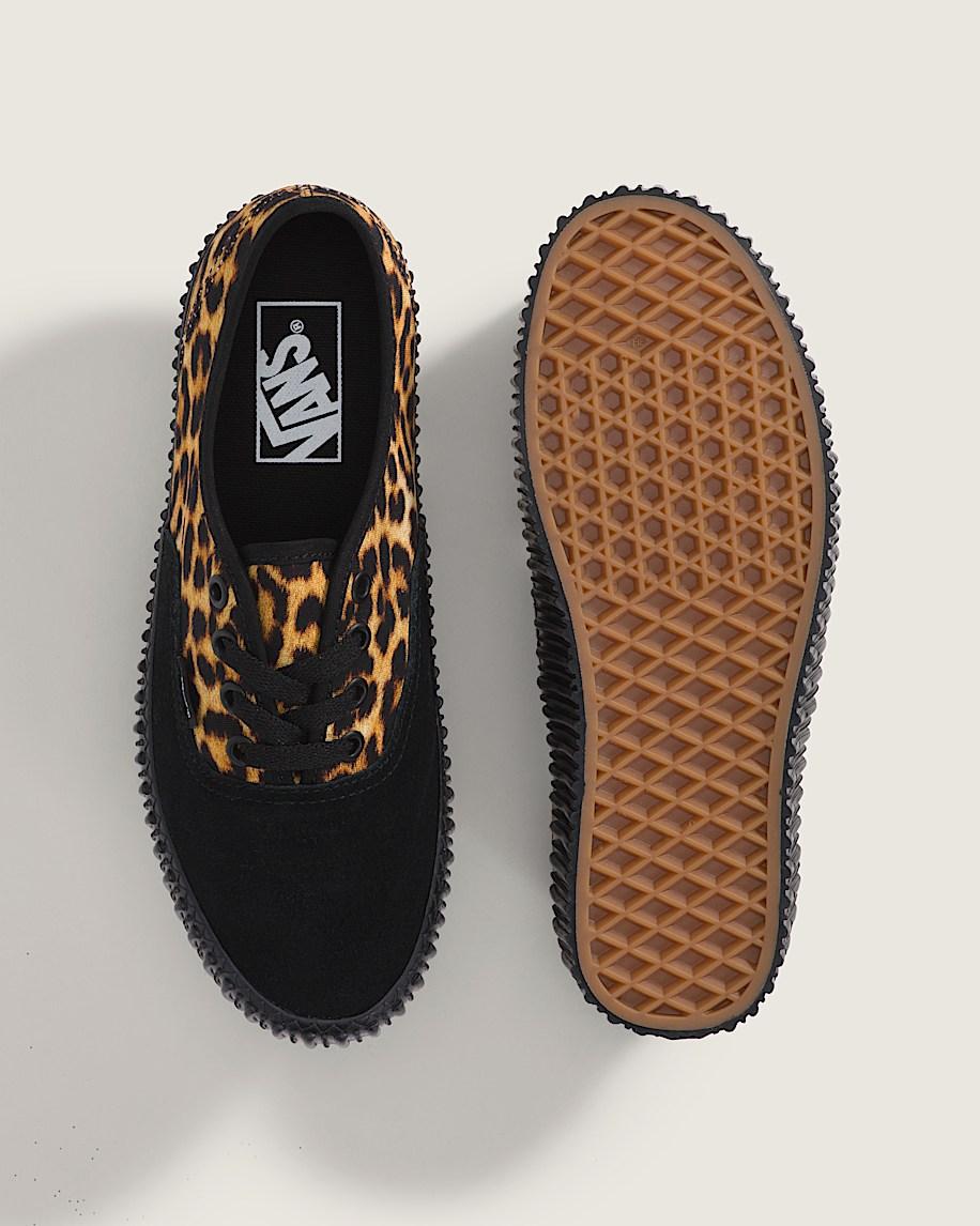 Taka Hayashi For Vault By Vans Authentic Creeper Shoe Leopard Brown Black