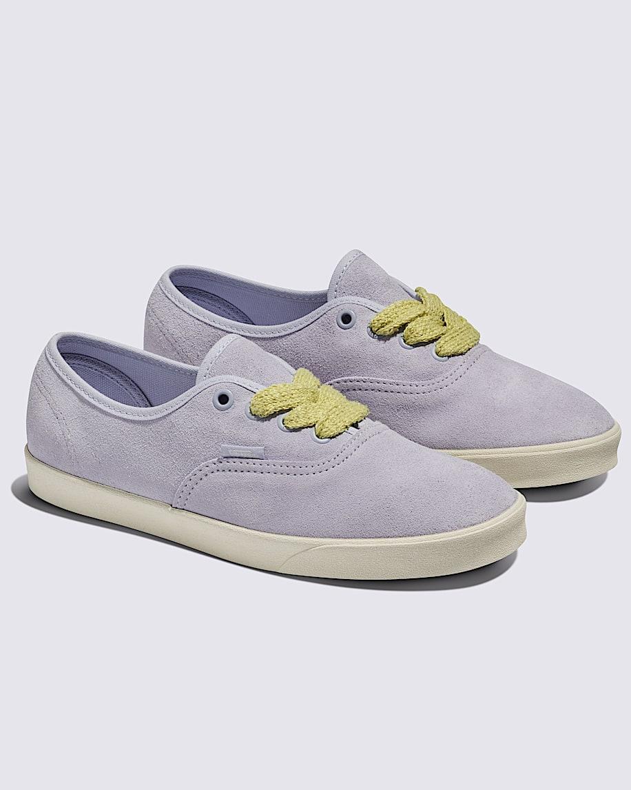 Taka Hayashi For Vault By Vans Authentic Lowpro Suede Shoe Halogen Blue Lime Sherbet Green