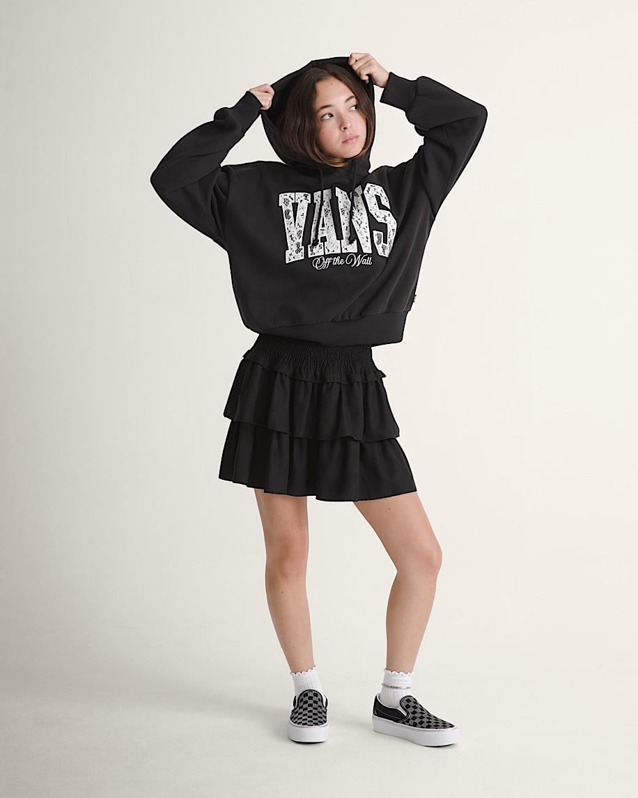 Taka Hayashi For Vault By Vans Ava Tiered Mini Skirt Black