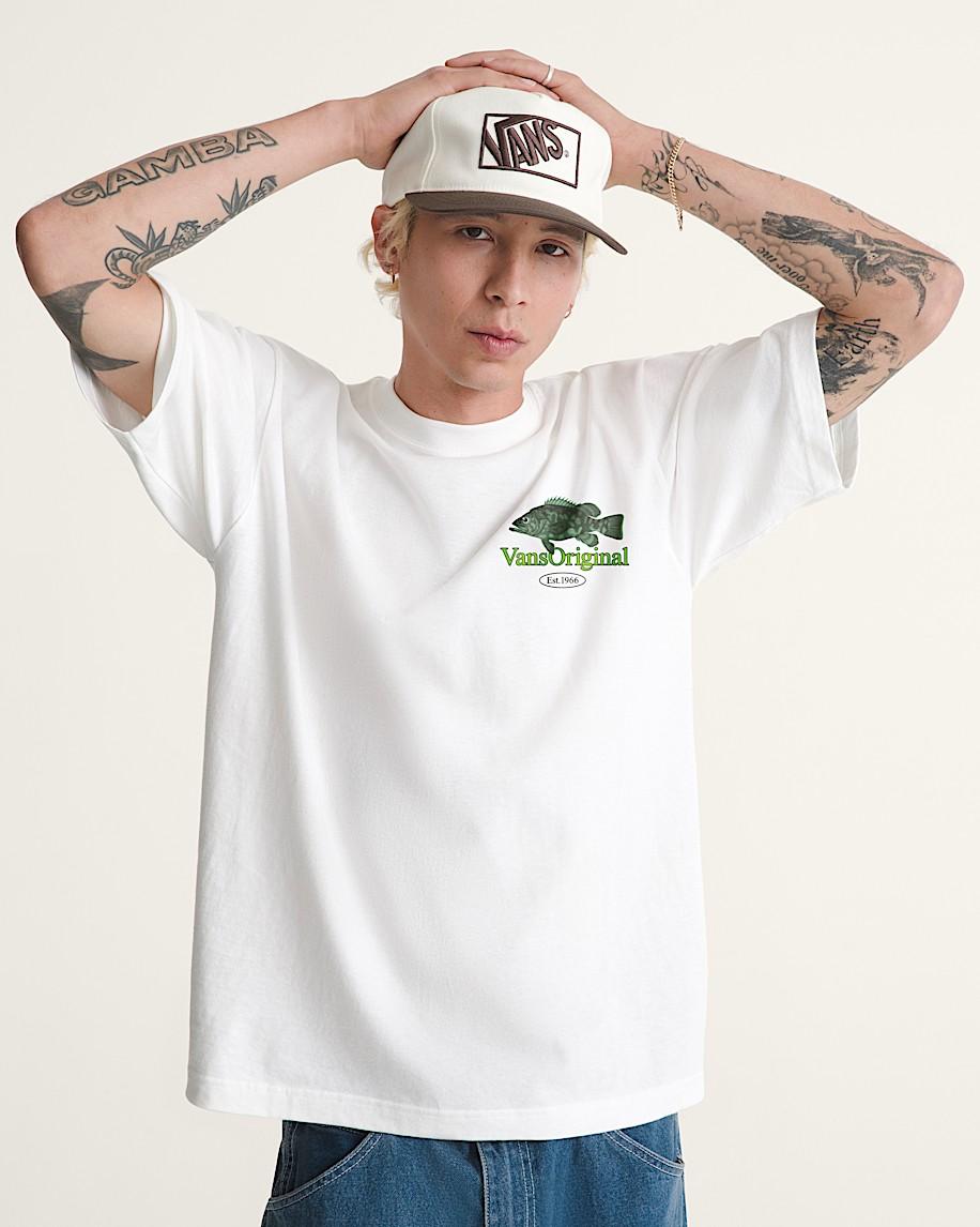 Taka Hayashi For Vault By Vans Bait And Tackle T-Shirt White