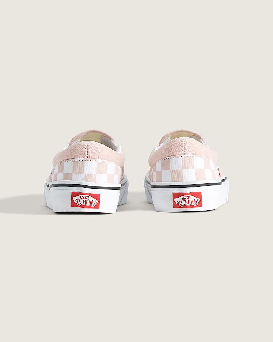 Taka Hayashi For Vault By Vans Big Kids Classic Slip-On Checkerboard Shoe Checkerboard Sepia Rose