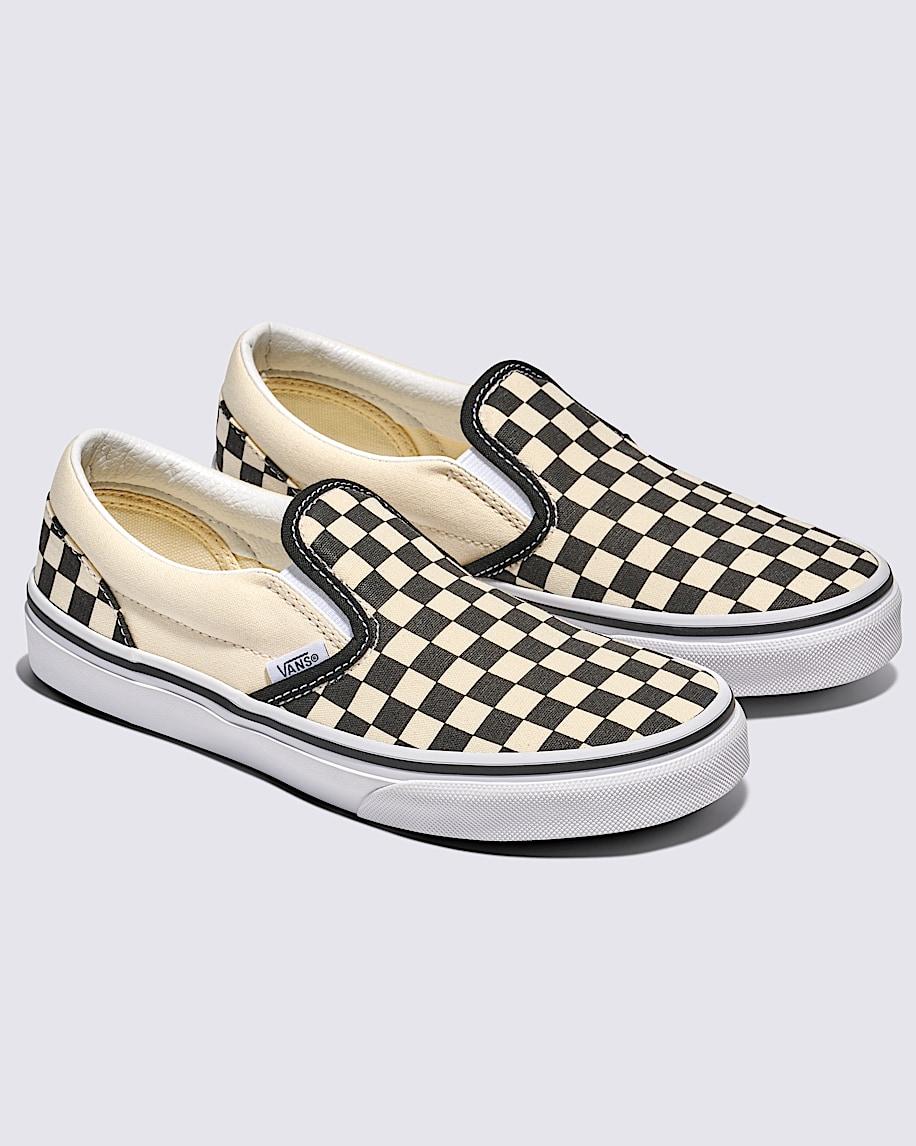 Taka Hayashi For Vault By Vans Big Kids Classic Slip-On Shoe Checkerboard Black White